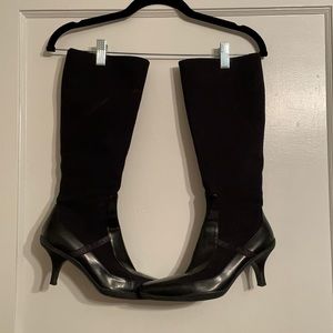 Black Mixed Materials Prada Sport Boot Size 36.5